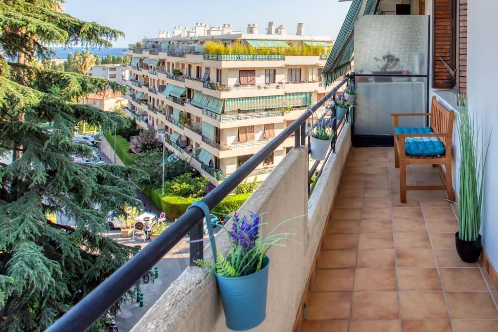 L45 Suite St Marguerite Sea View/ Balcon, Parking Wifi Nice Ngoại thất bức ảnh